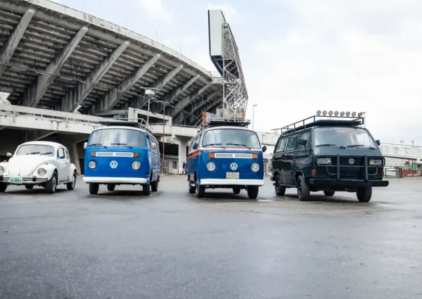 rolling back the years with style! from vanagon vibes to beetle classics — our fleet is nostalg